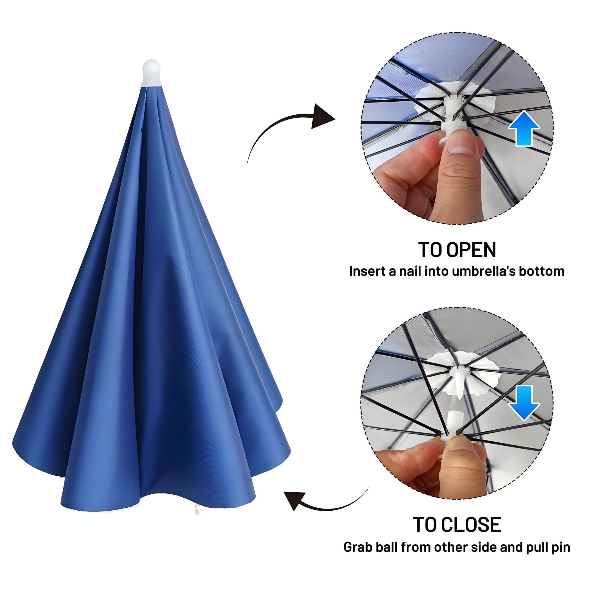 Fishing Umbrella Hat, Lightweight Hands-Free Design with Adjustable Headband, Head Umbrella Hats for Adults Women & Men, 8-Rib Sun Rain Cap for Fishing, Gardening, Camping & Outdoor Use Fishing Umbrella Hat, Lightweight Hands-Free Design with Adjustable Headband, Head Umbrella Hats for Adults Women & Men, 8-Rib Sun Rain Cap for Fishing, Gardening, Camping & Outdoor Use