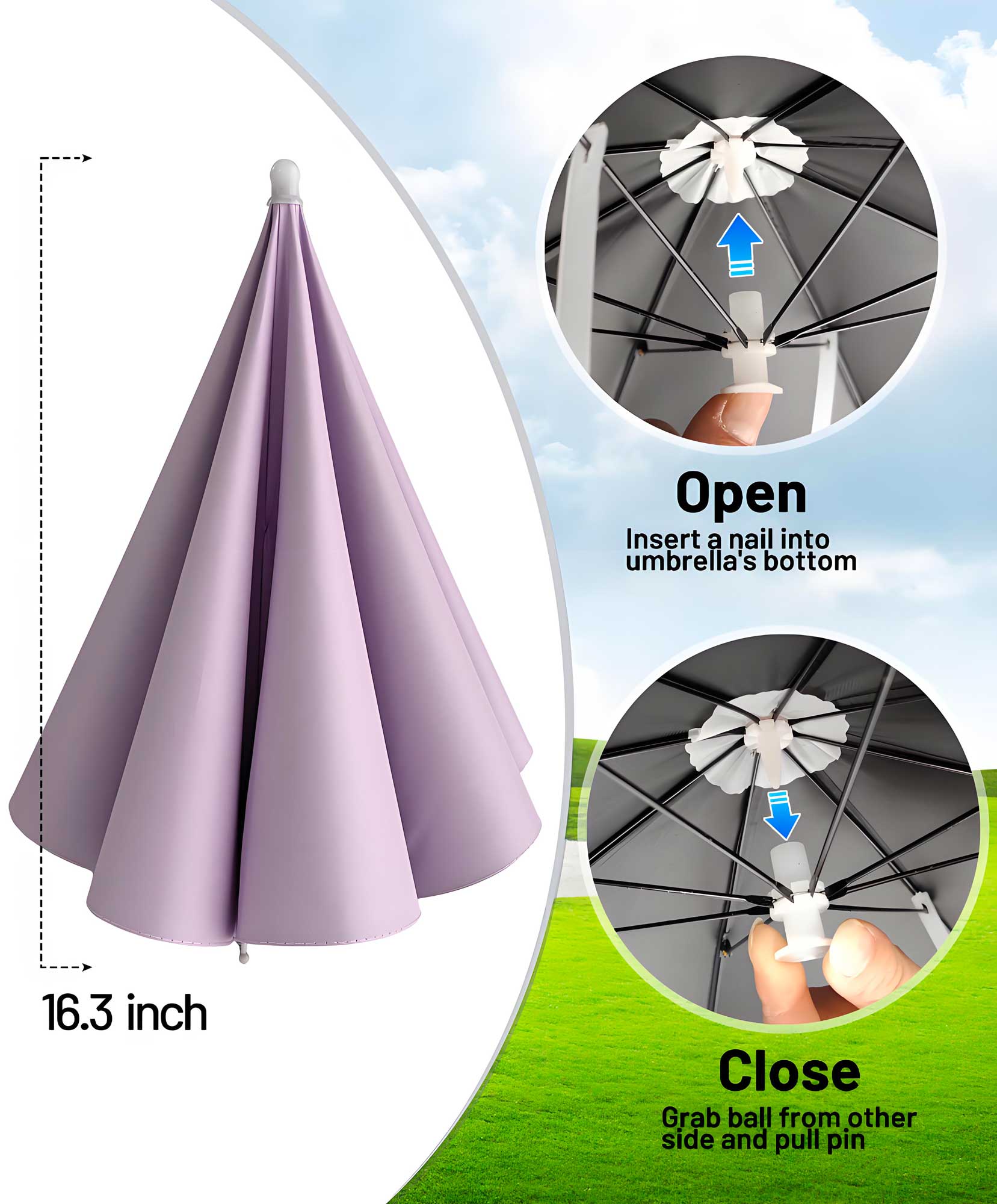Fishing Umbrella Hat for Adults,Adjustable Headband,Lightweight Design with 8-Rib Frame for Sun & Light Rain,Fishing,Gardening & Outdoor Activities Fishing Umbrella Hat for Adults,Adjustable Headband,Lightweight Design with 8-Rib Frame for Sun & Light Rain,Fishing,Gardening & Outdoor Activities